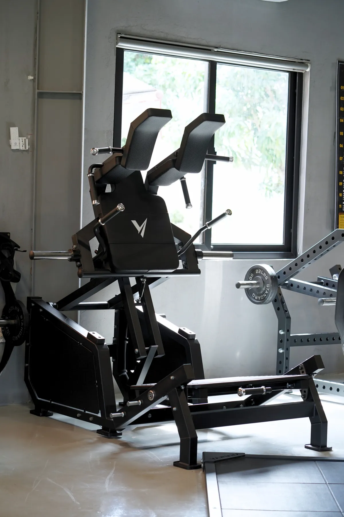 Super squat machine on the LEGION IX training floor